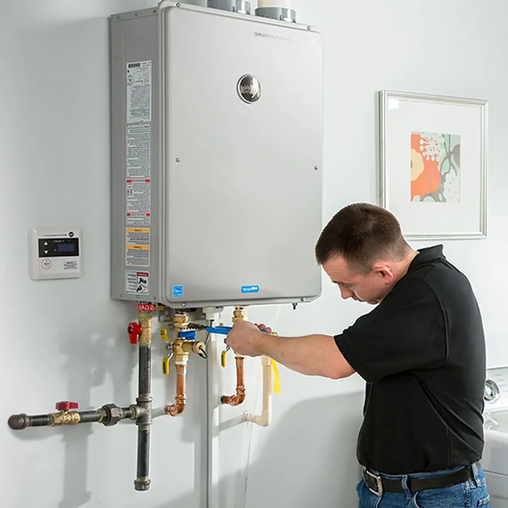 tankless water heater repair in Townsend, GA